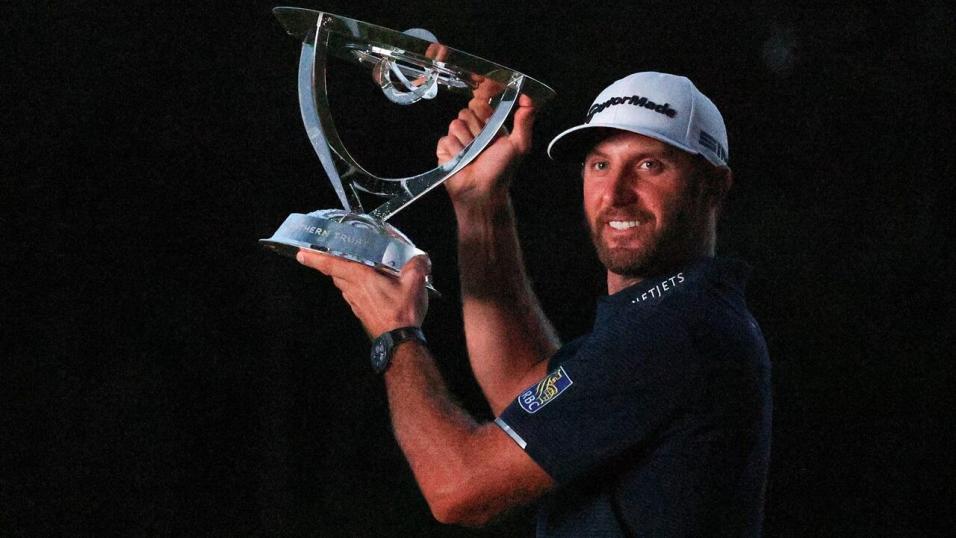 Golfer Dustin Johnson